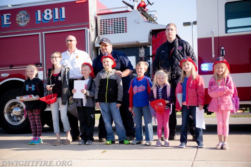 Ride to School in a Fire Truck Event 2016